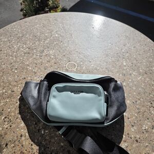 Coach Black and Mint Belt Bag